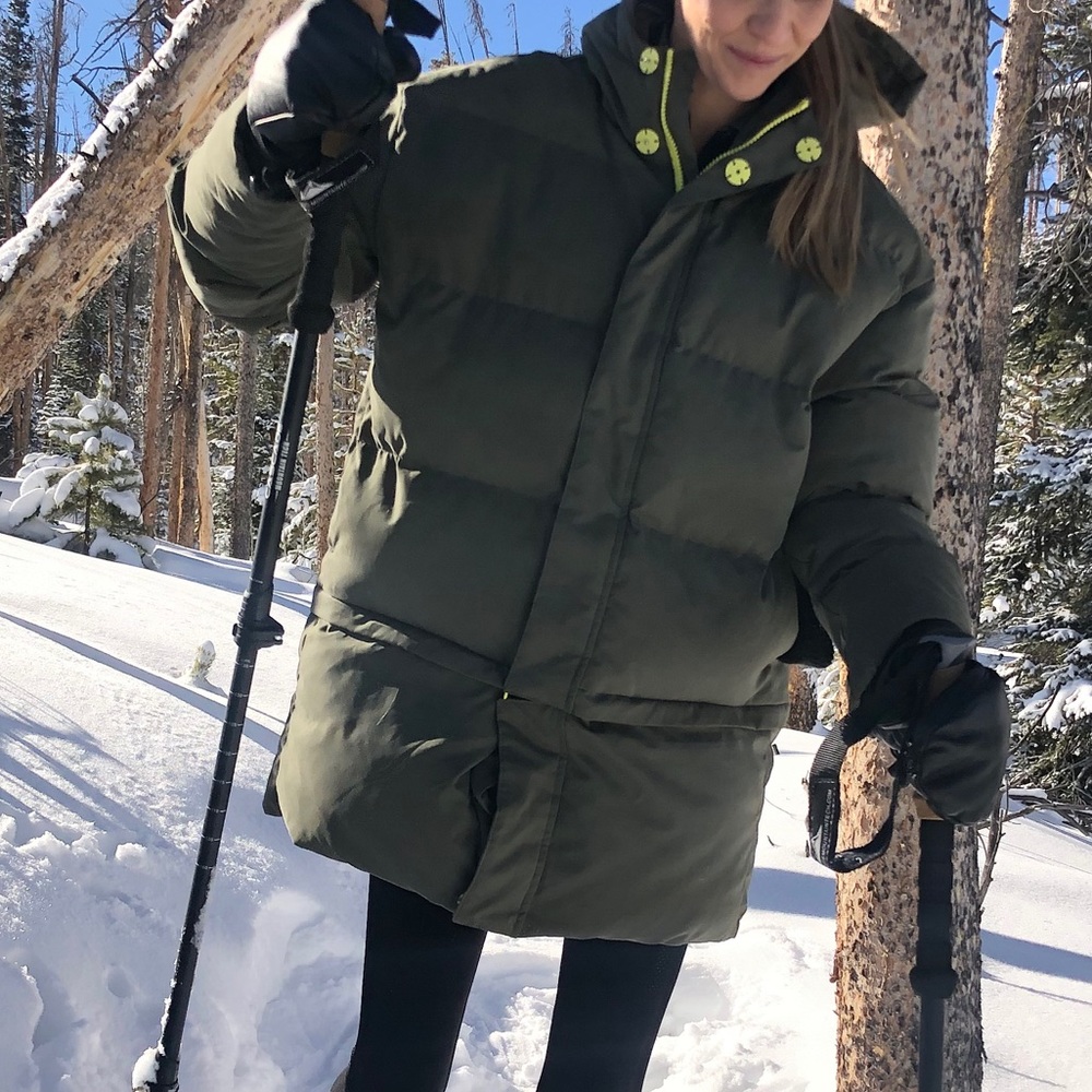 Fabletics Jacket Olive Green Size Small - image 3